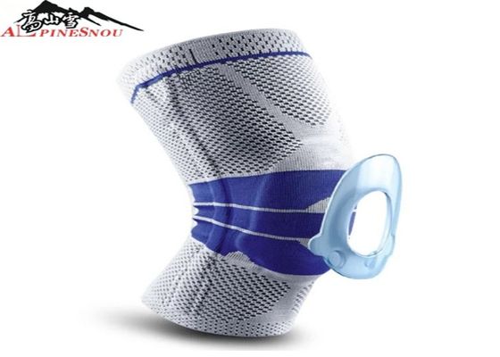 CHINA Cojín de nylon Eco del silicón de la correa de la ayuda de la rodilla del deporte anticolisión - amistoso proveedor