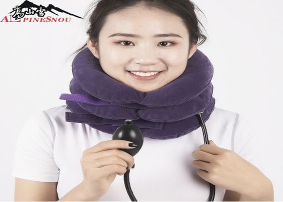 CHINA Cuello cervical inflable/cuello cervical de la tracción de la bomba de aire para el apoyo de cuello proveedor