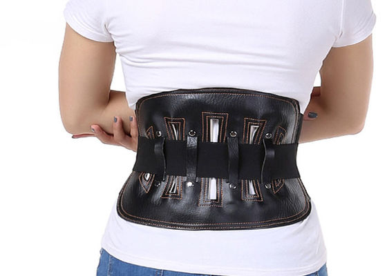 CHINA Dolor de espalda de cuero del alivio de la protección de la cintura de la correa de la ayuda de la cintura médico proveedor